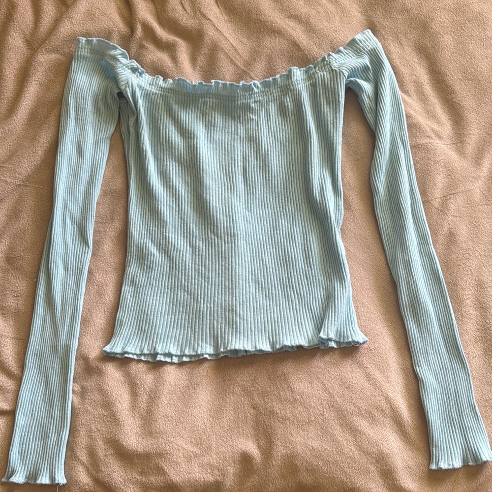 Long Sleeve off the shoulder top